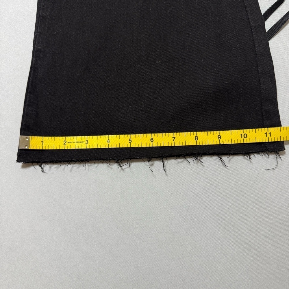 Cupshe Black Flare Wide Leg Jeans Size Small - Picture 4 of 7